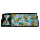 Pineapple Paradise Cummerbund and Bow Tie Set